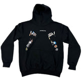 ARCHIVE MINISTRY Wrist Bling Hoodie at Gravity NYC